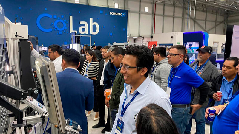 Los visitantes recorrieron tres tours tecnológicos enfocados en automatización, electrónica y sistemas de sujeción.