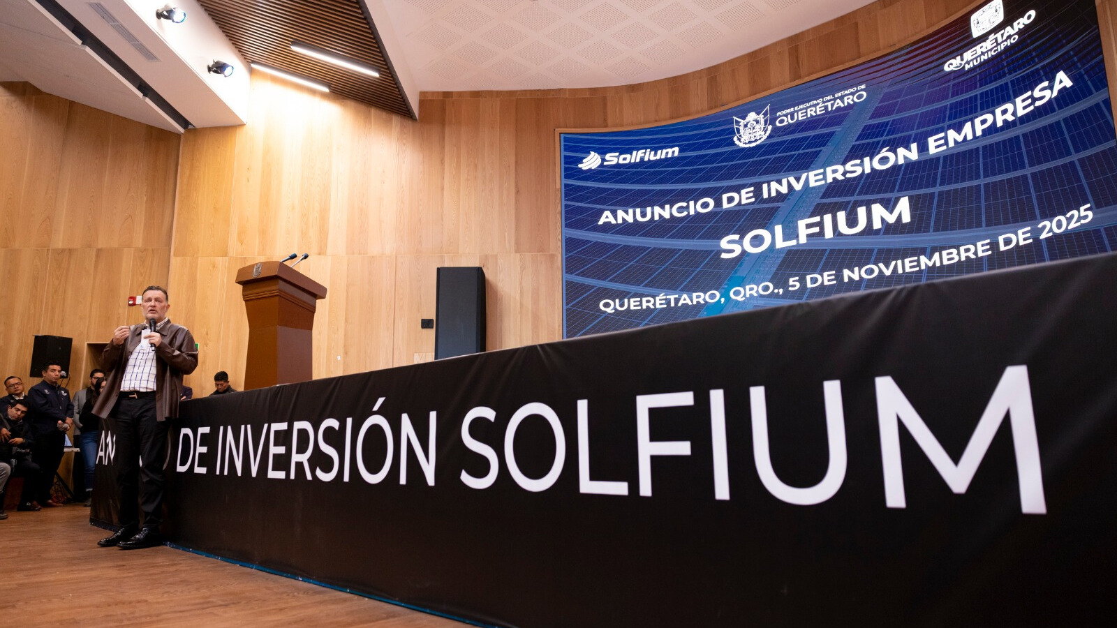 Solfium invertirá 10 mdd en una planta de energía solar en Querétaro