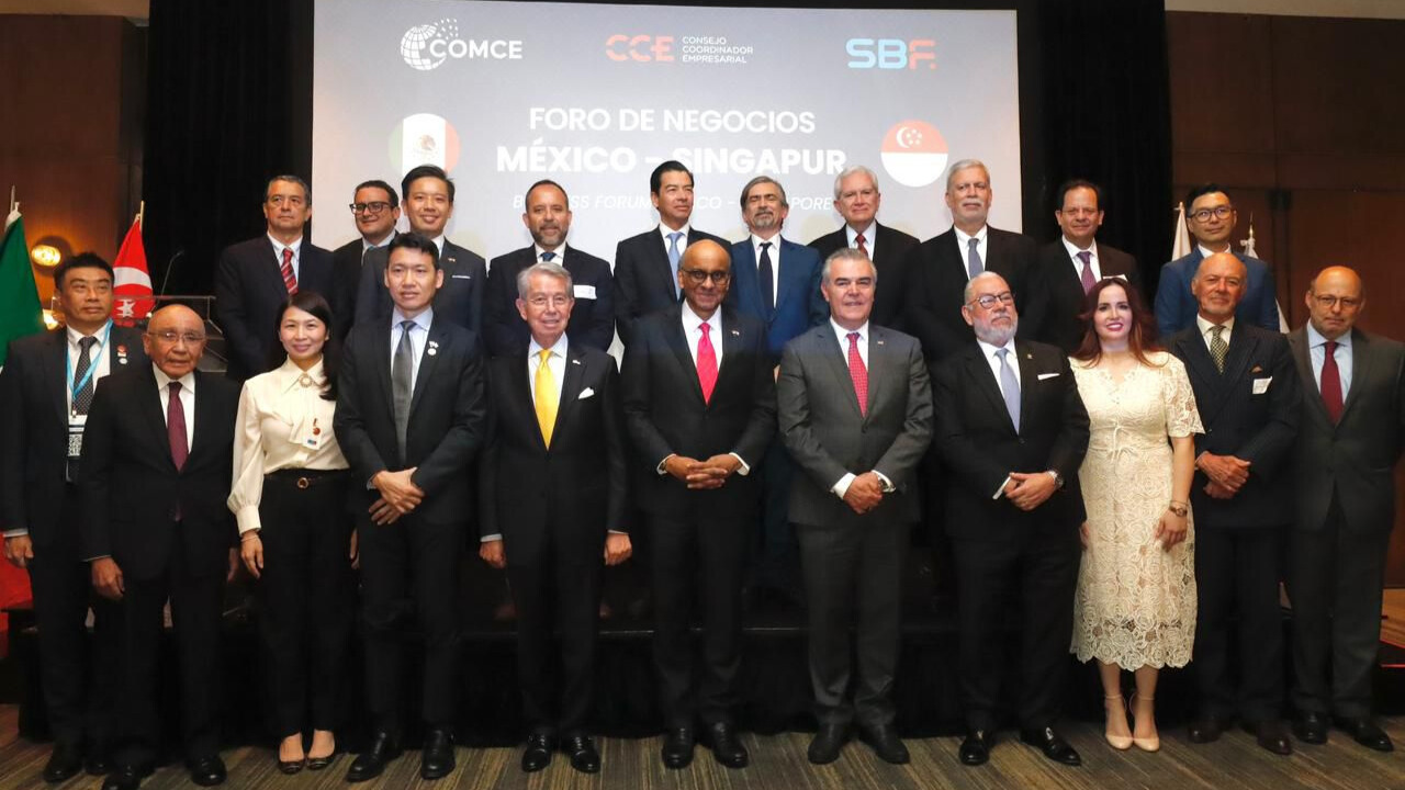 Singapur y México avanzan hacia una nueva fase de cooperación económica y expansión empresarial