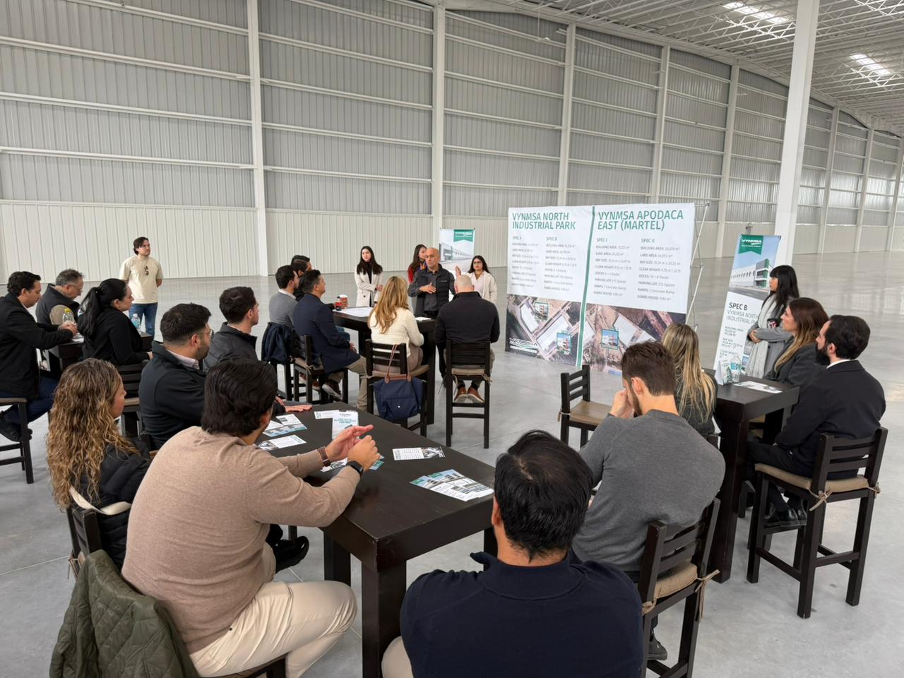 VYNMSA fortalece su posición durante su Open Space en North Industrial Park