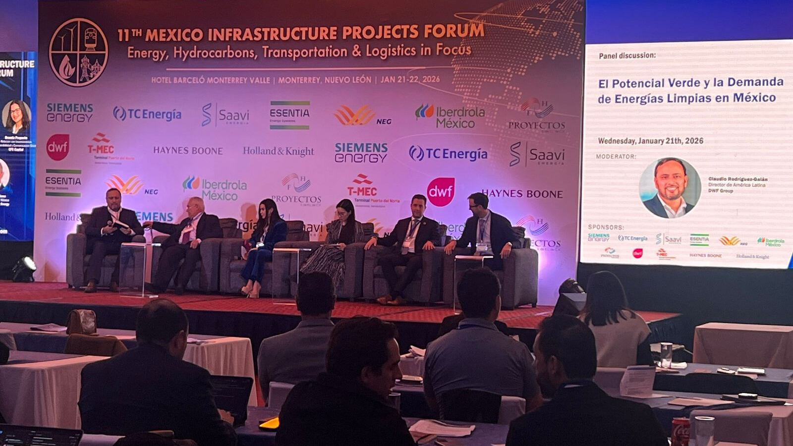 Monterrey concentra agenda energética en el 11th Mexico Infrastructure Projects Forum
