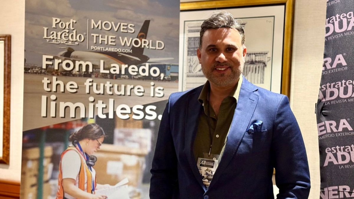 Port Laredo concentró 35% del comercio bilateral México–EUA y registró 20 mil cruces diarios en 2025