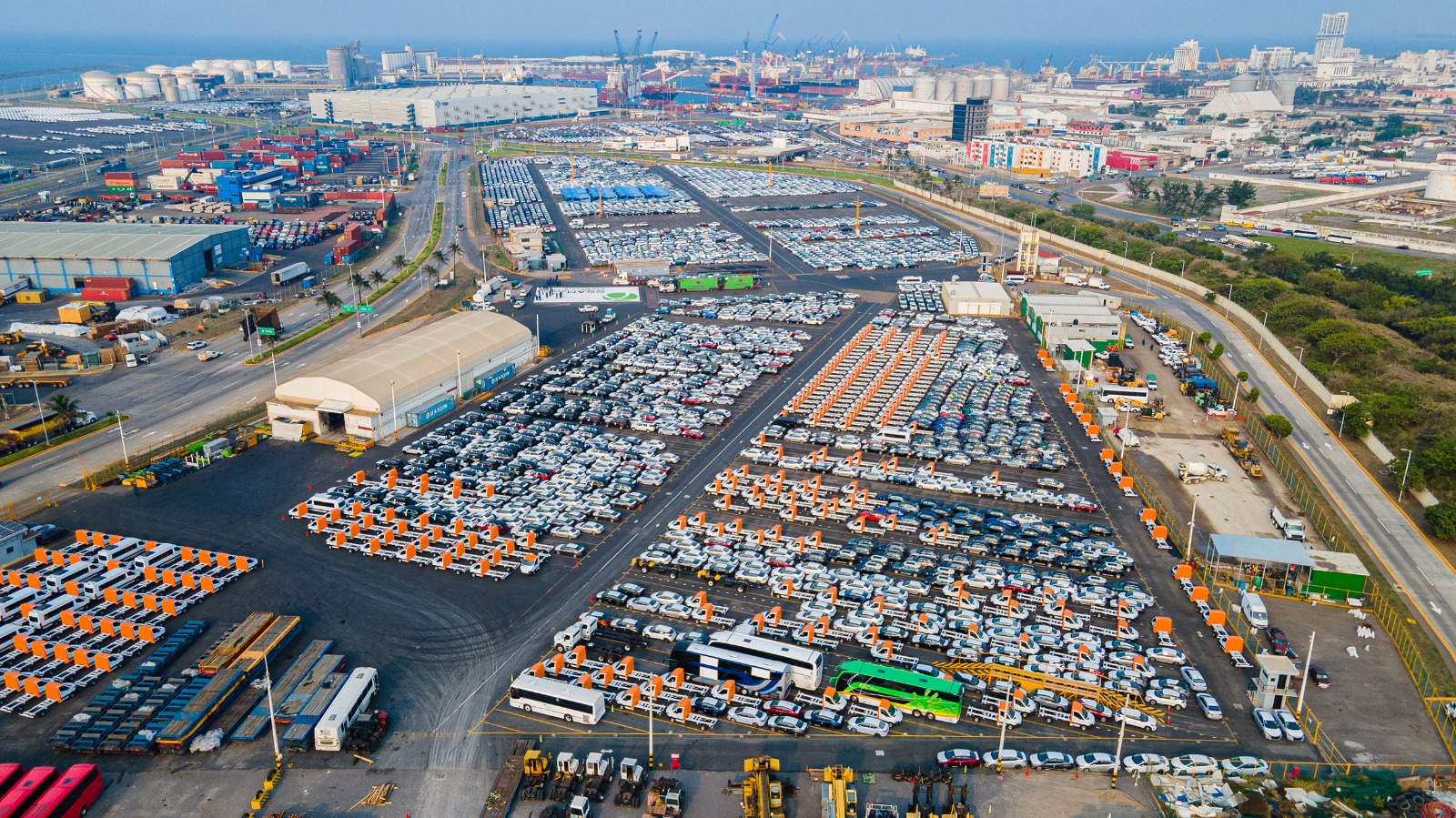 SSA Marine México rompe récord en 2025 con 1.15 millones de vehículos movilizados