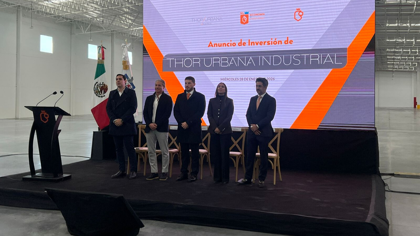 Thor Urbana invierte más de 3,400 mdp en nuevos parques industriales en Apodaca, Nuevo León