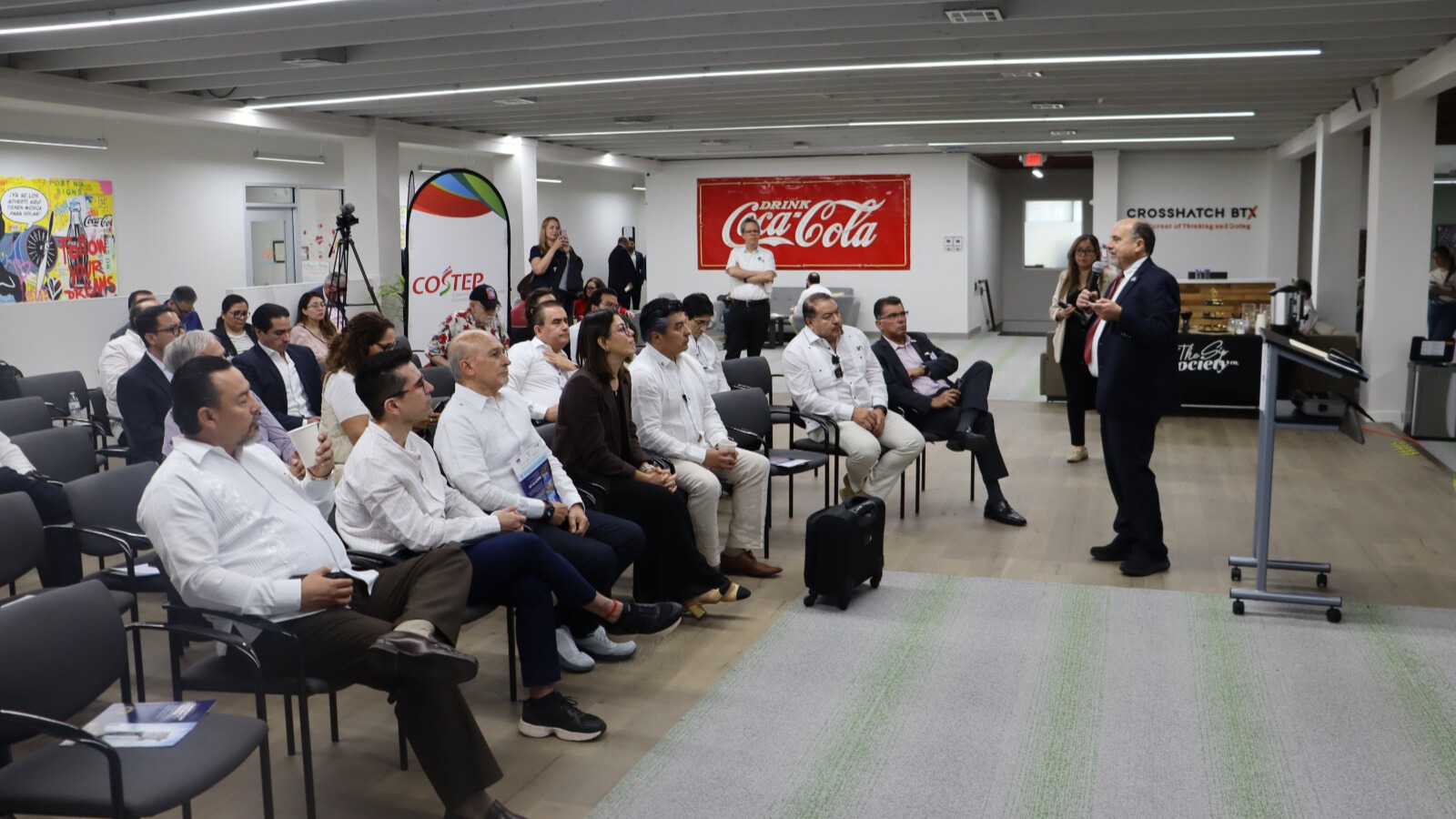 La presentación se realizó en el marco del tour de familiarización organizado por COSTEP para la delegación de Index Nacional, en el que se exploraron beneficios y oportunidades de negocio en la Río South Texas Region.