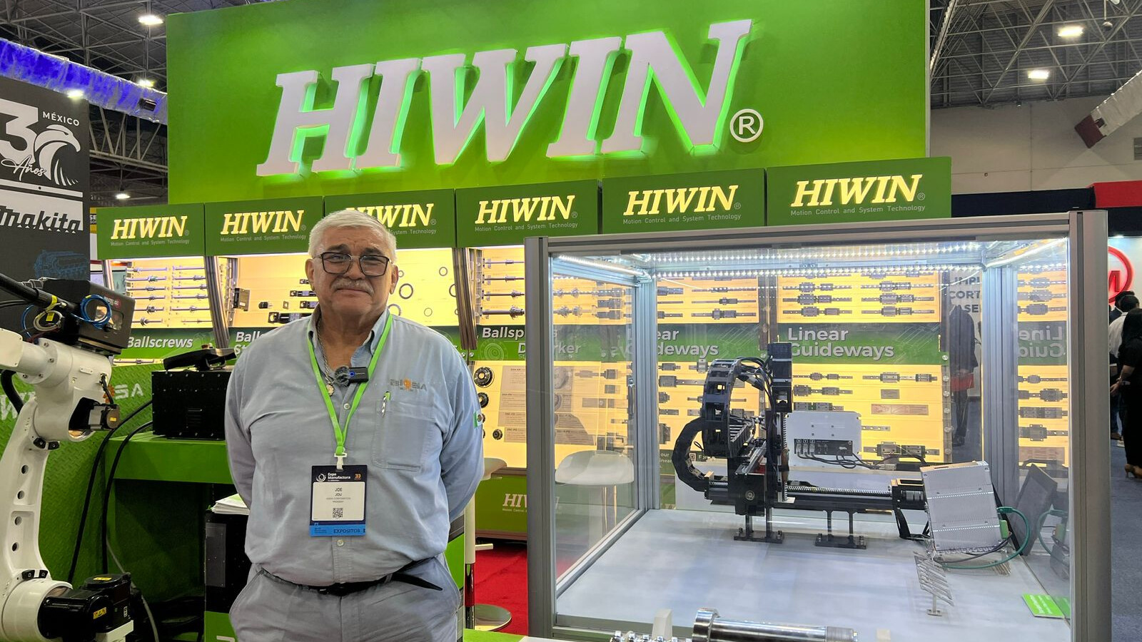 HIWIN presenta soluciones de automatización y movimiento lineal en Expo Manufactura