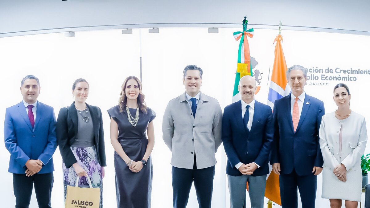 Jalisco fortalece cooperación industrial y tecnológica con Noruega