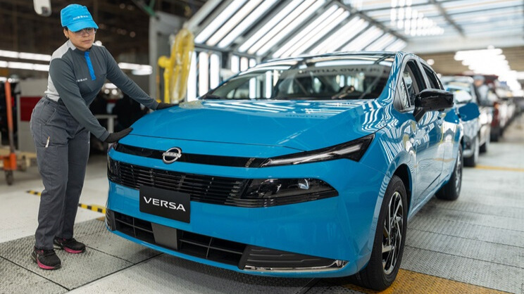 La fabricación del Nissan Versa 2026 involucra a más de 4,800 colaboradores y 104 proveedores mexicanos.