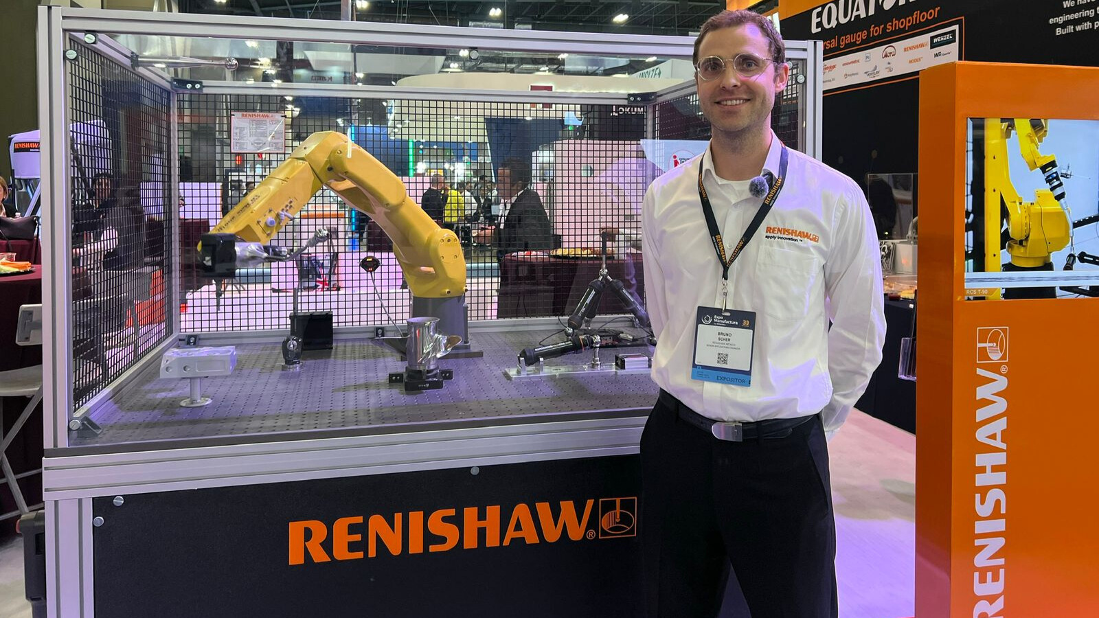 Renishaw presenta soluciones de metrología para robots