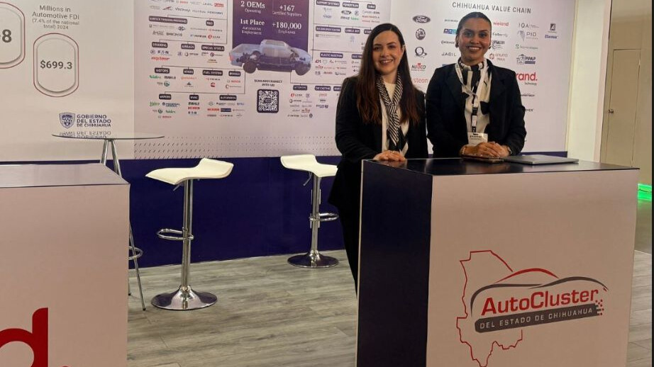 La colaboración entre industria y organismos de promoción económica refuerza la presencia industrial del estado en eventos estratégicos.
