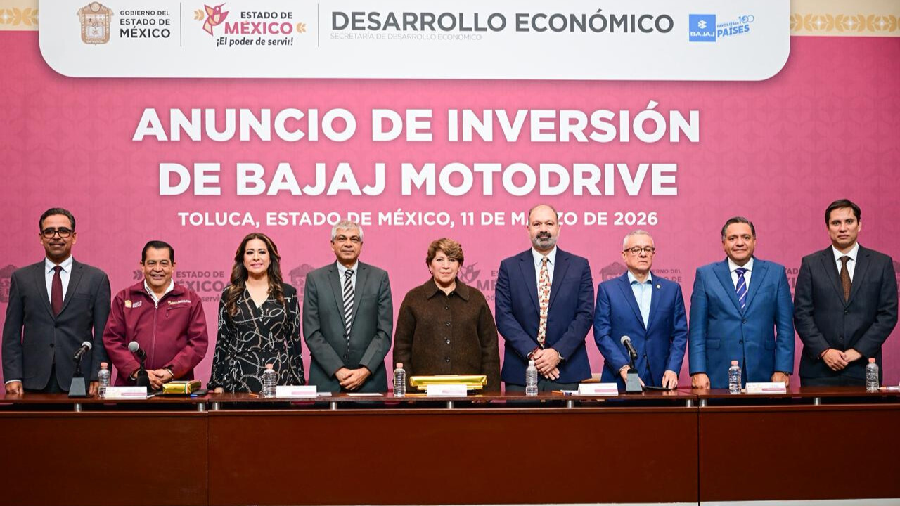Bajaj invertirá 145 mdd en nueva planta de motocicletas en Toluca
