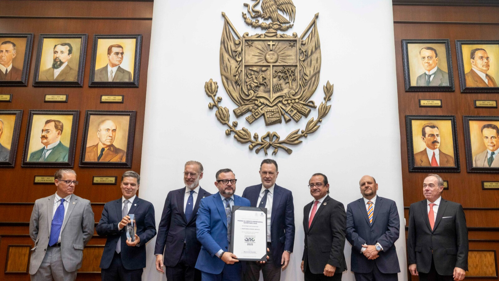 Bombardier México recibe el Premio al Mérito Empresarial 2026 en Querétaro