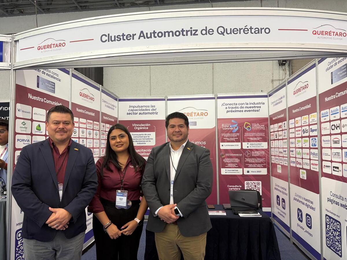 Clúster Automotriz de Querétaro refuerza la integración con la industria del plástico ante nuevos retos de proveeduría