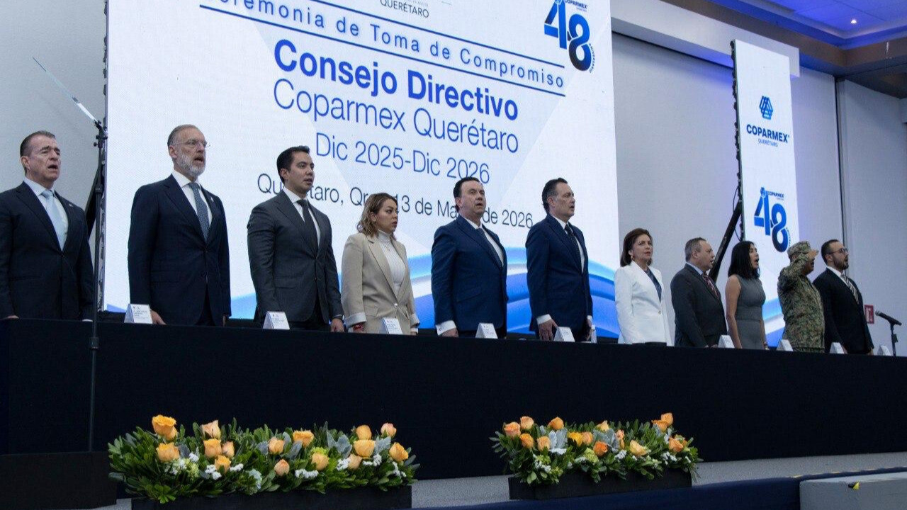 COPARMEX Querétaro renueva su Consejo Directivo y reafirma agenda por el desarrollo empresarial