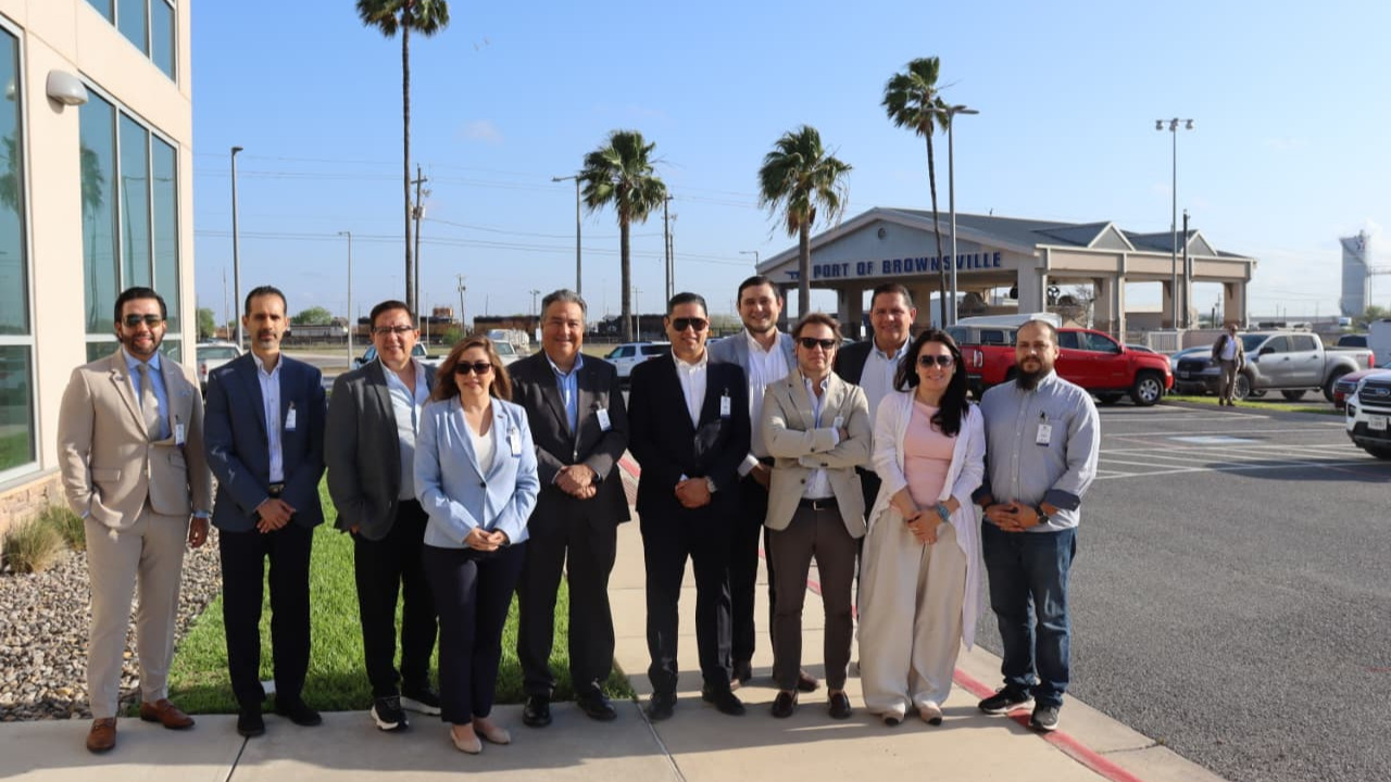Delegación de ANAPSA recorre el Puerto de Brownsville y explora oportunidades de inversión en el sur de Texas