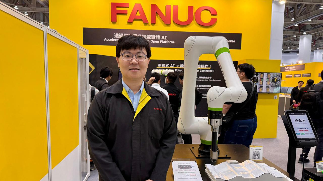 FANUC muestra en Taiwán nuevas soluciones de robótica industrial, cobots y visión integrada