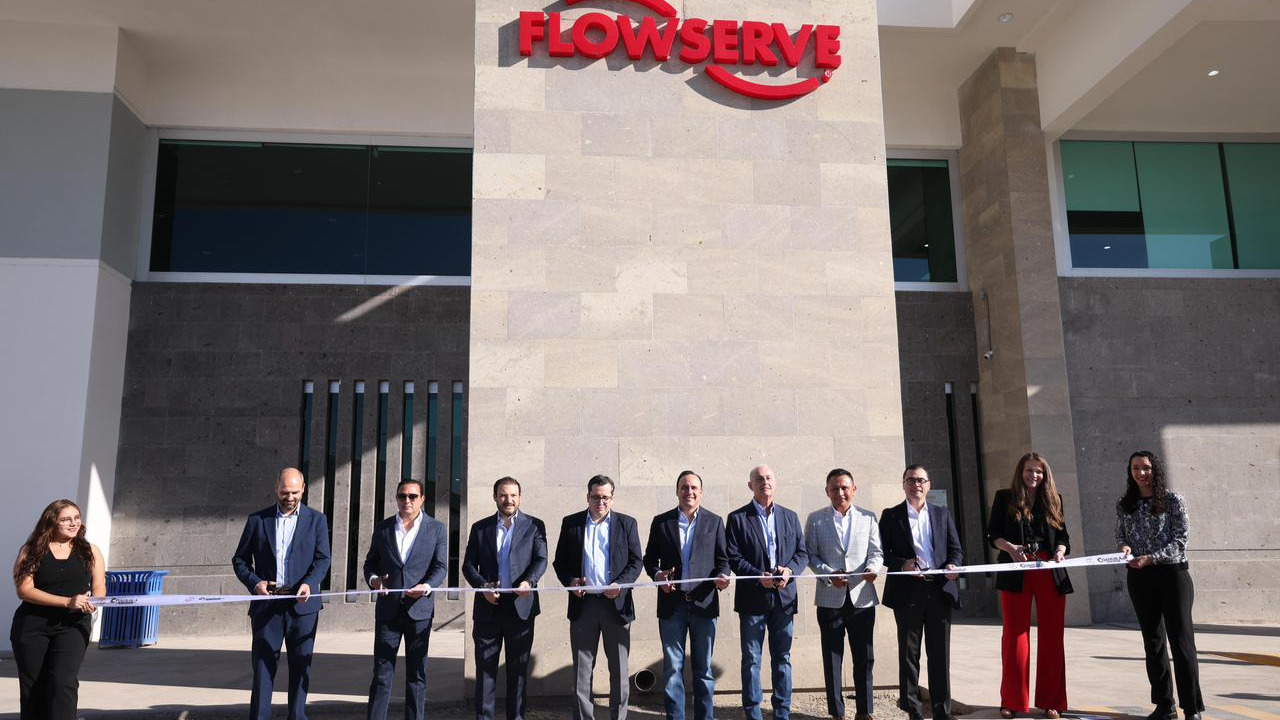 Flowserve invierte 800 mdp en Torreón, Coahuila para manufactura de bombas y válvulas industriales