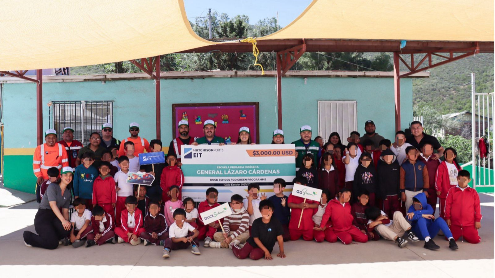 Hutchison Ports lleva inversión social a escuelas y comunidades en Ensenada, Baja California