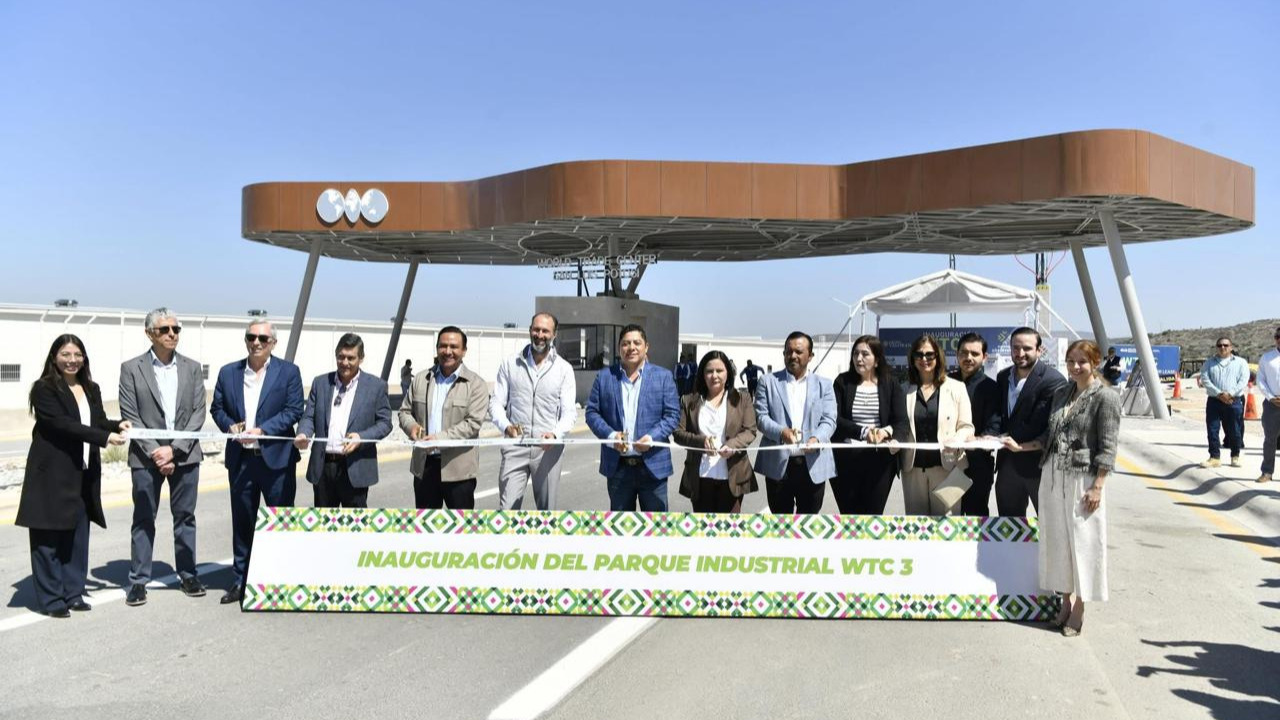 Inauguran World Trade Center Industrial Park 3 en Villa de Pozos, San Luis Potosí