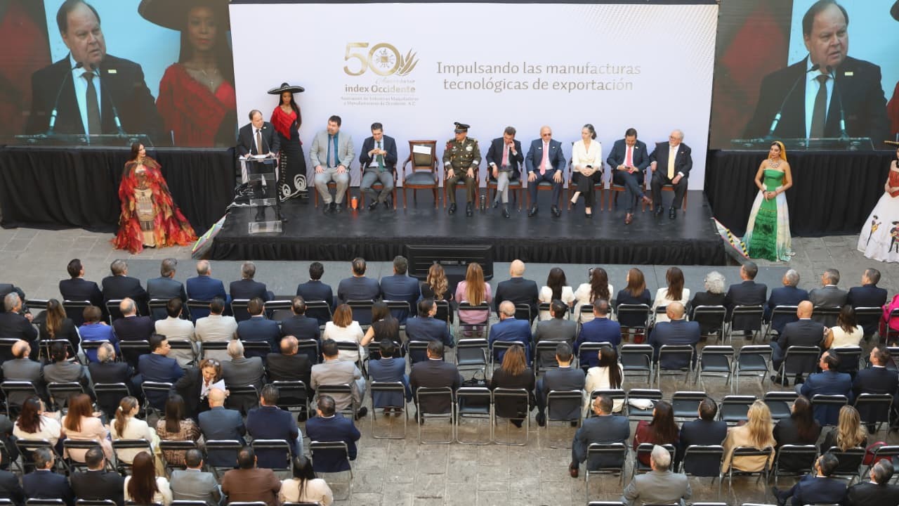 Index Occidente celebra 50 años impulsando la manufactura de exportación en Jalisco