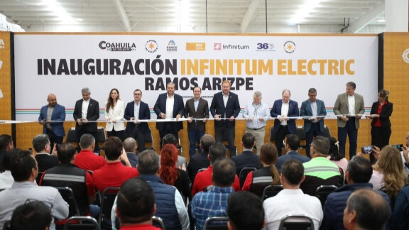 Infinitum Electric inaugura planta de motores eléctricos en Ramos Arizpe, Coahuila