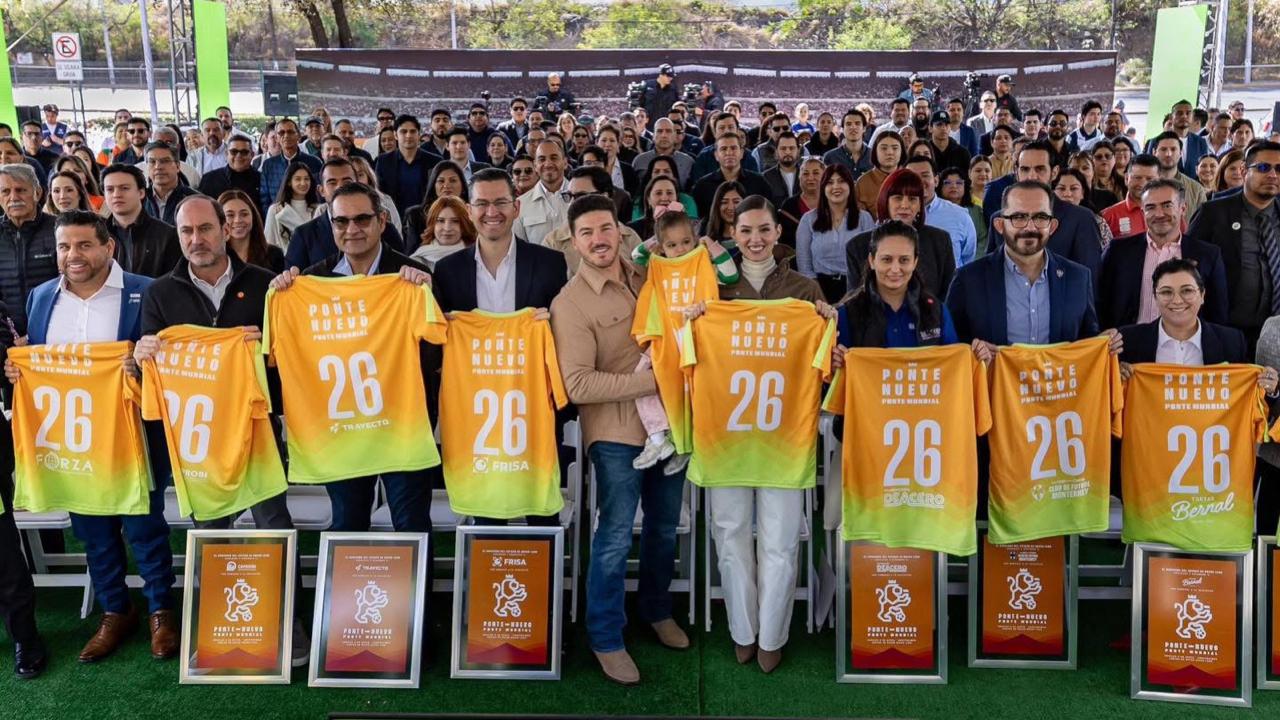 LEGO, FRISA y Fundación DEACERO se suman al plan de Nuevo León rumbo al Mundial 2026