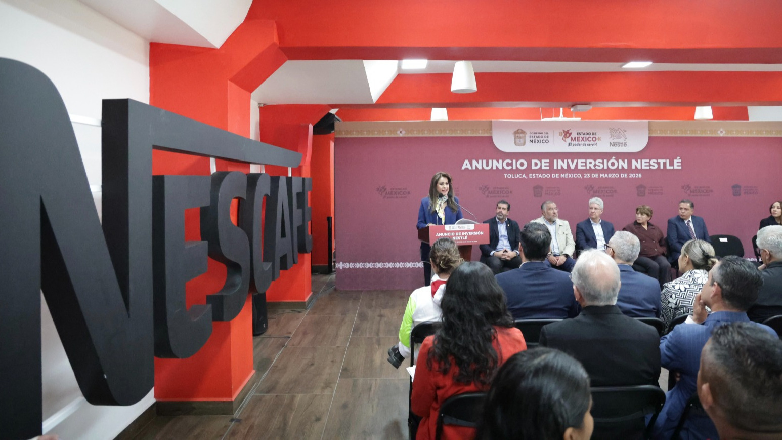 Laura González, titular de la Secretaría de Desarrollo Económico del Estado de México, destacó que la industria alimentaria representa uno de los sectores manufactureros más relevantes del Estado de México.