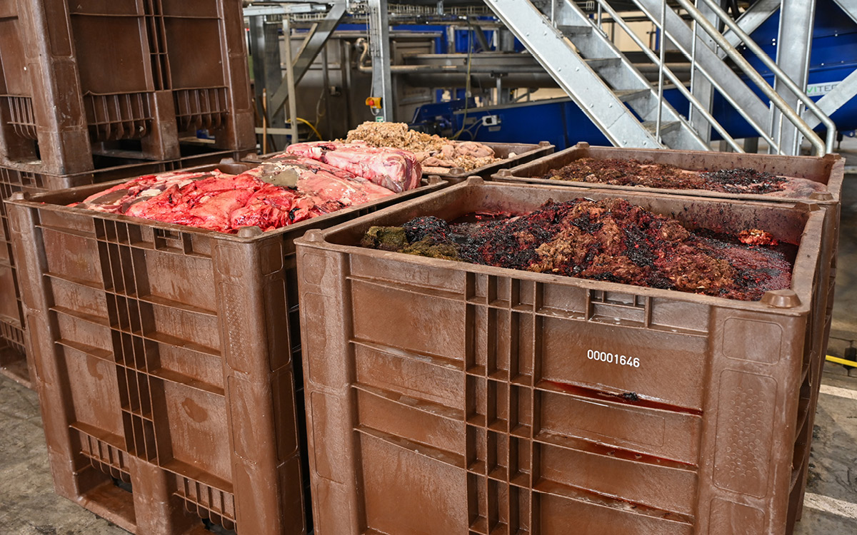 Palet box CB3 High para una logística eficiente de residuos orgánicos