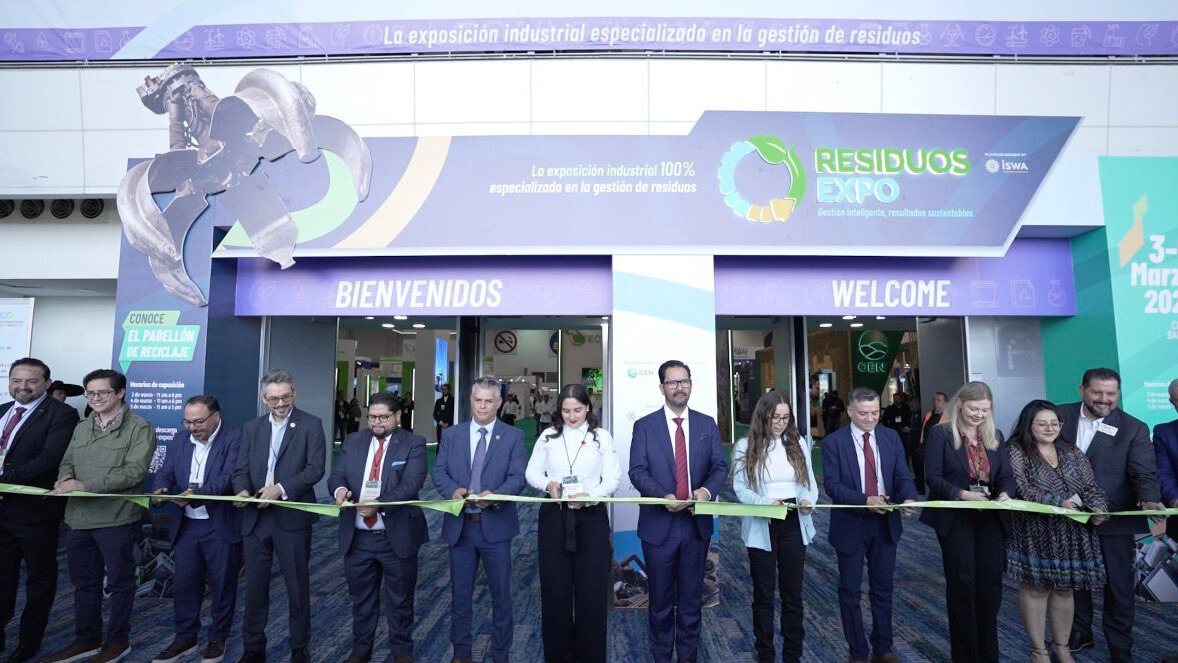 Residuos Expo 2026 arranca en CDMX con foco en economía circular y reciclaje