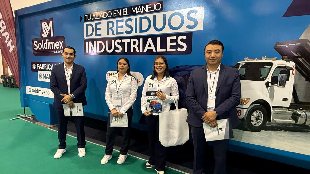 Soldimex fabrica equipos industriales para manejo de residuos desde Puebla