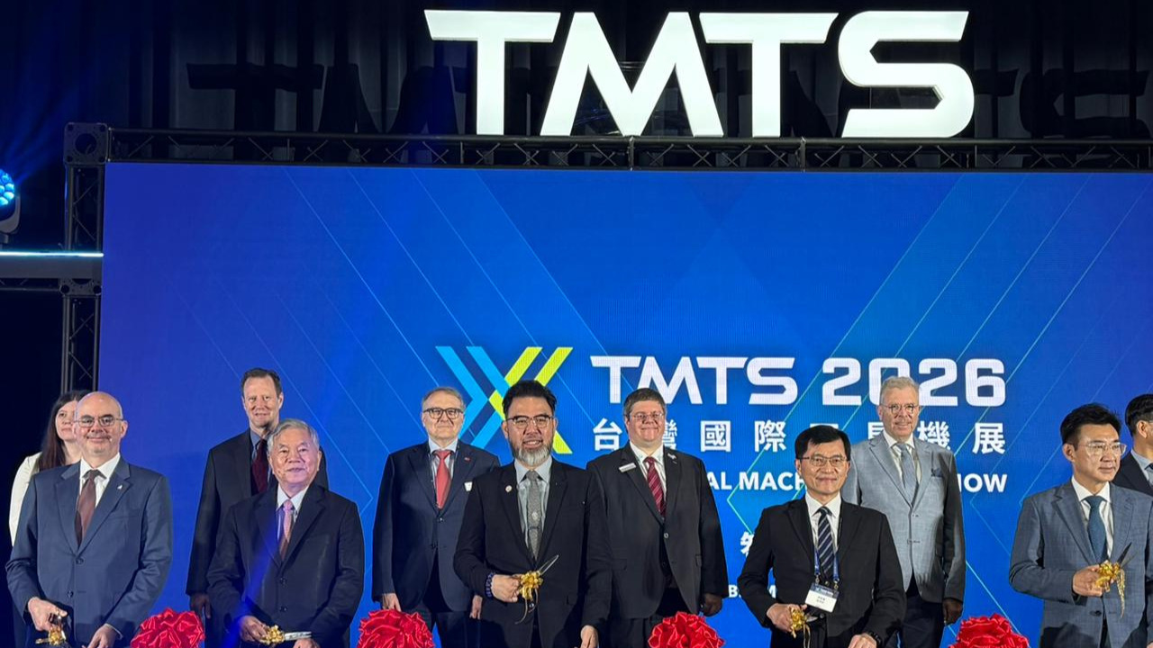 TMTS 2026 exhibe el futuro de la manufactura con inteligencia artificial en Taiwán