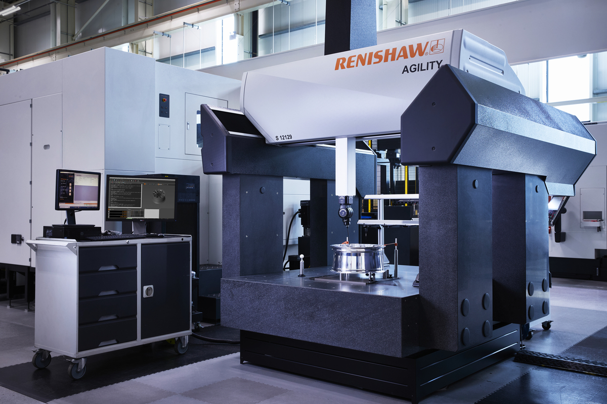 CMM AGILITY® de Renishaw: medición inteligente en 5 ejes con tecnología REVO®