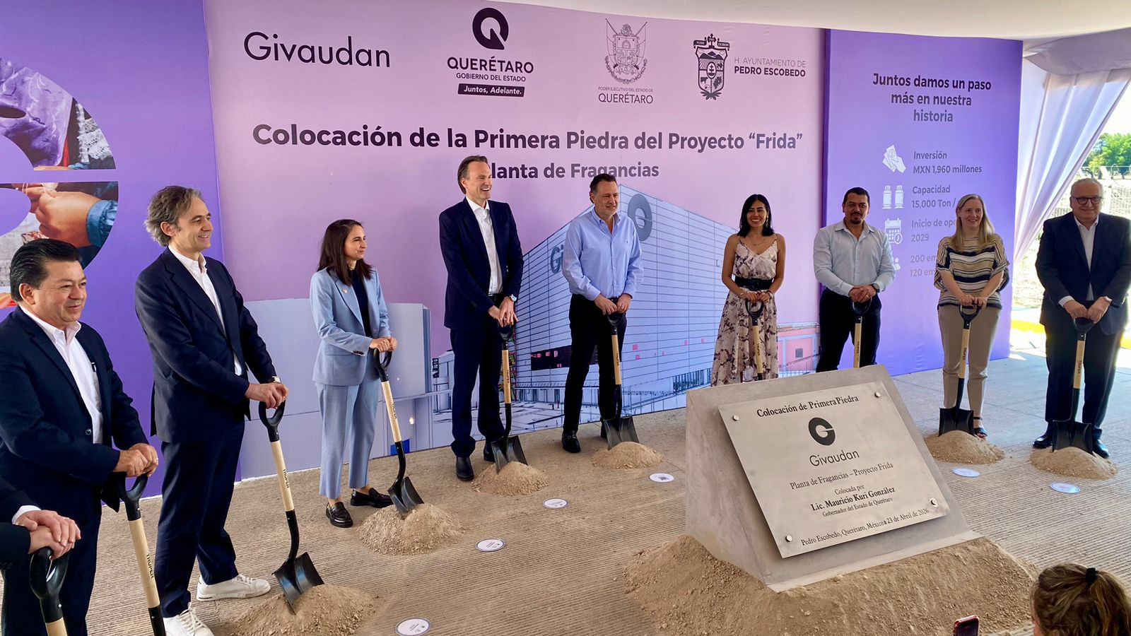 Givaudan invierte más de 3,100 mdp en Querétaro y expande su operación en México