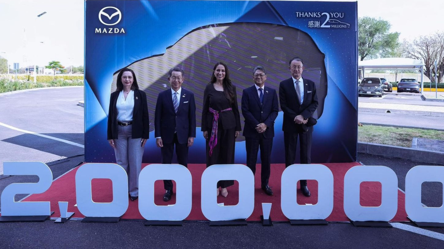 Planta de Mazda en Salamanca, Guanajuato llega a 2 millones de vehículos producidos