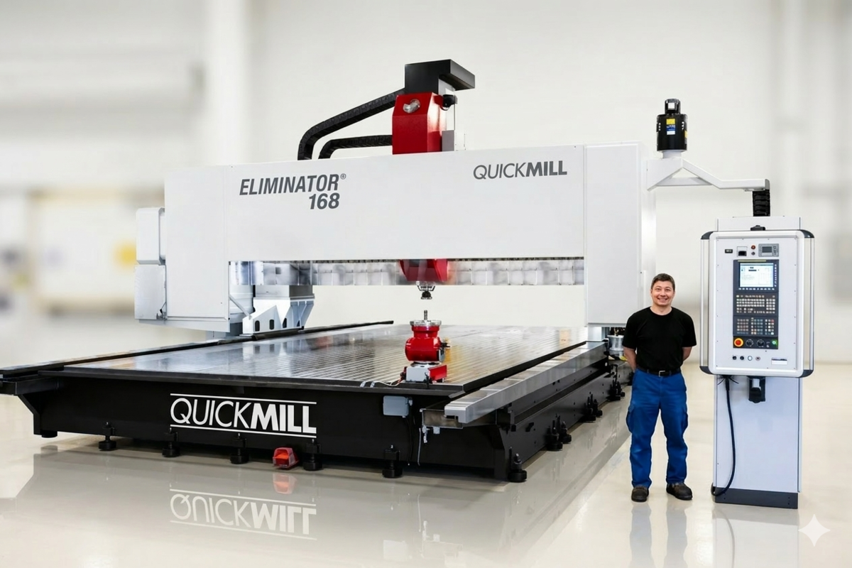 Quickmill y el mecanizado CNC de alto desempeño para piezas de gran escala