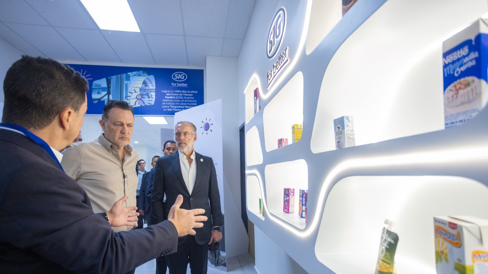 La planta de SIG en Querétaro avanzará hacia la integración vertical con nuevas líneas de producción.