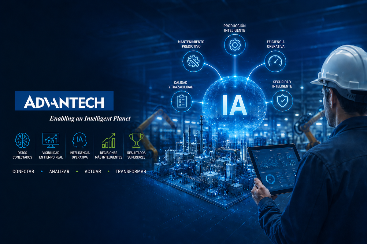 Advantech: la inteligencia operativa será la ventaja competitiva de la industria