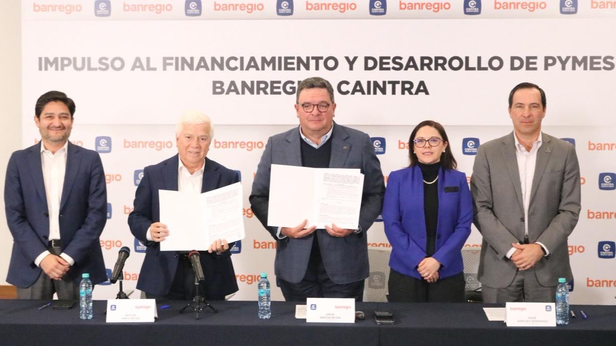 Banregio y Caintra impulsan financiamiento para PyMEs industriales en Nuevo León