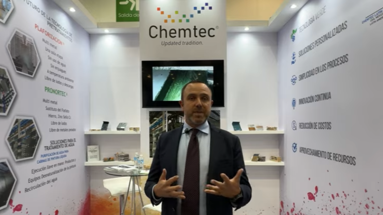 Chemtec apuesta por nanotecnología y procesos sin agua para tratamiento de superficies y pintura industrial