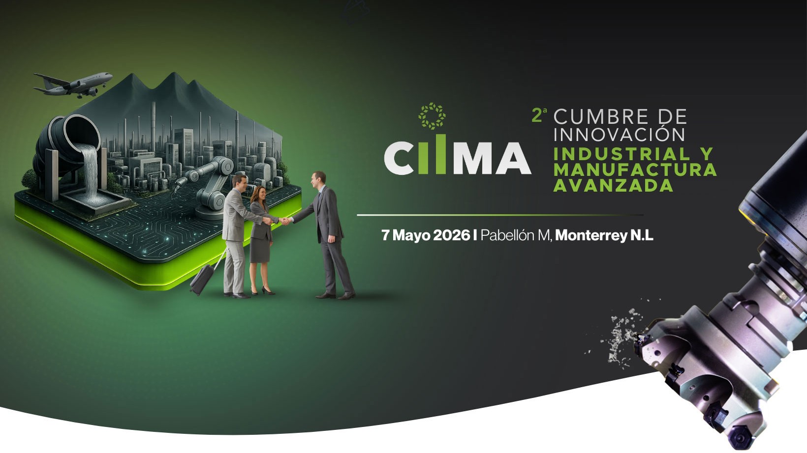 CIIMA 2026 en Monterrey reúne manufactura avanzada, inteligencia artificial y automatización
