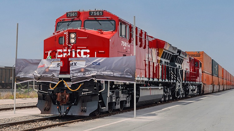 Corredor ferroviario entre México y EU reduce hasta 45% tiempos logísticos
