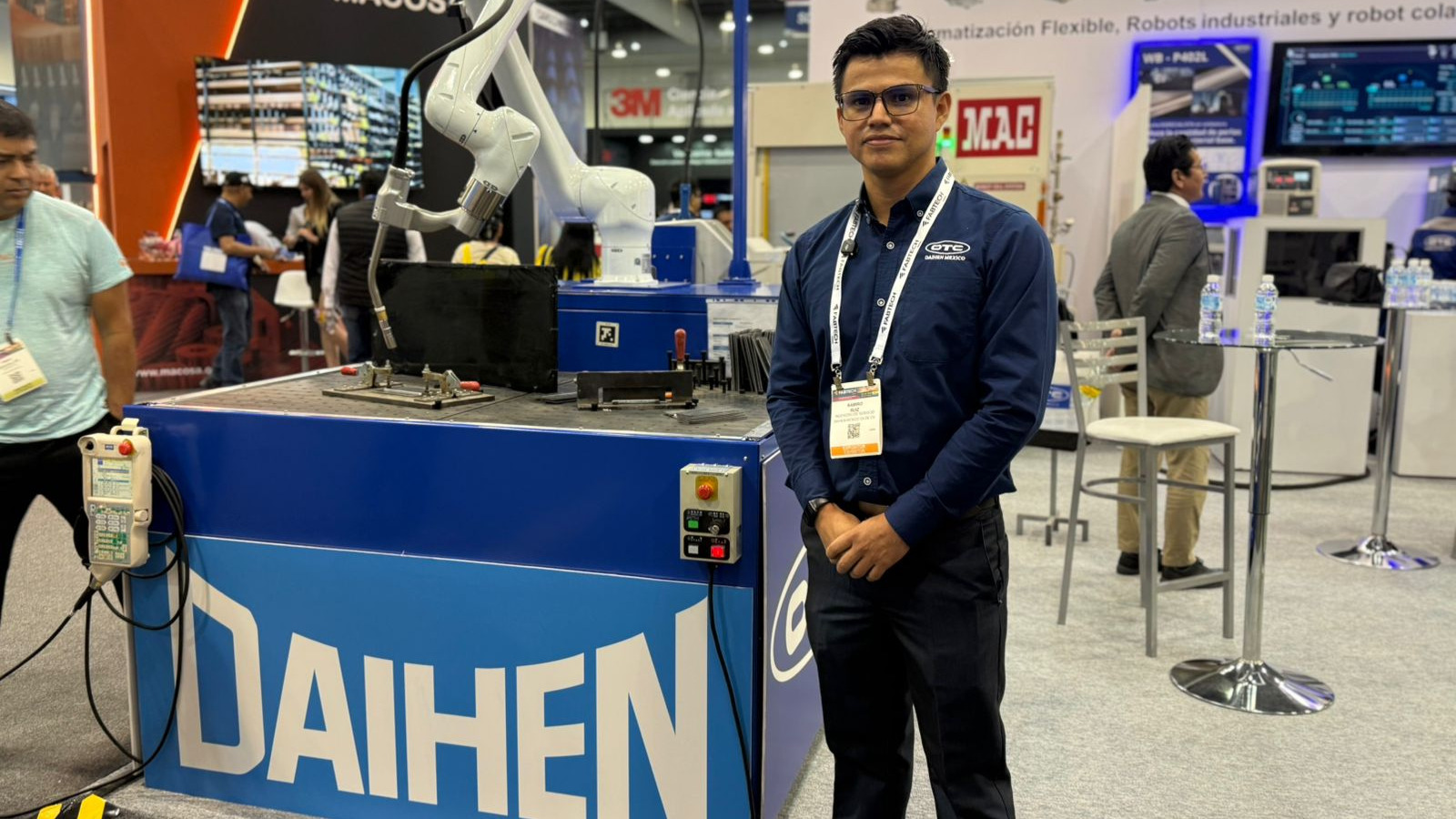 Daihen OTC muestra soluciones integrales de soldadura robótica y colaborativa