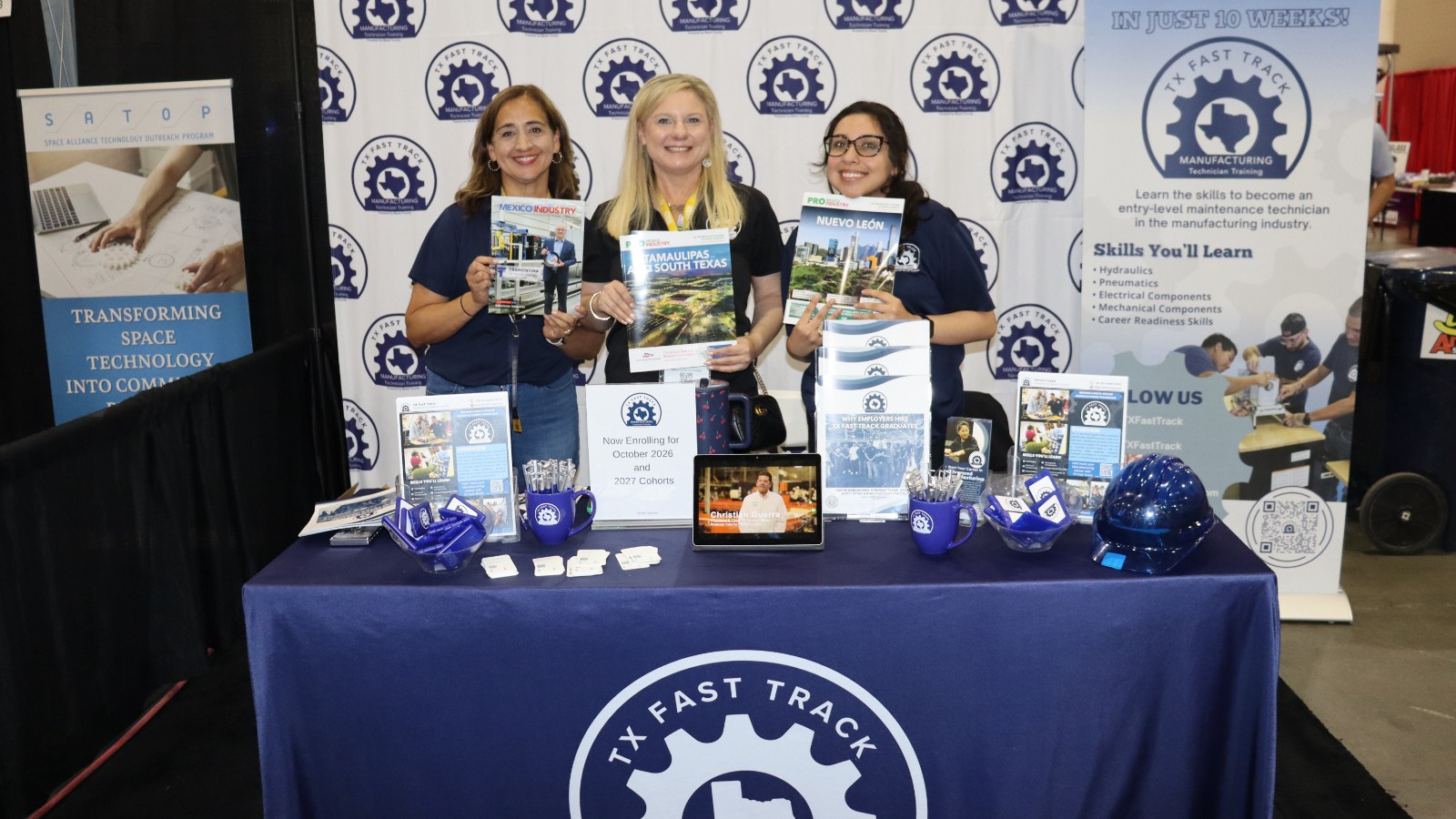 175 empresas y organismos participaron como expositores en las South Central Texas Manufacturing Trade Show & Conference.