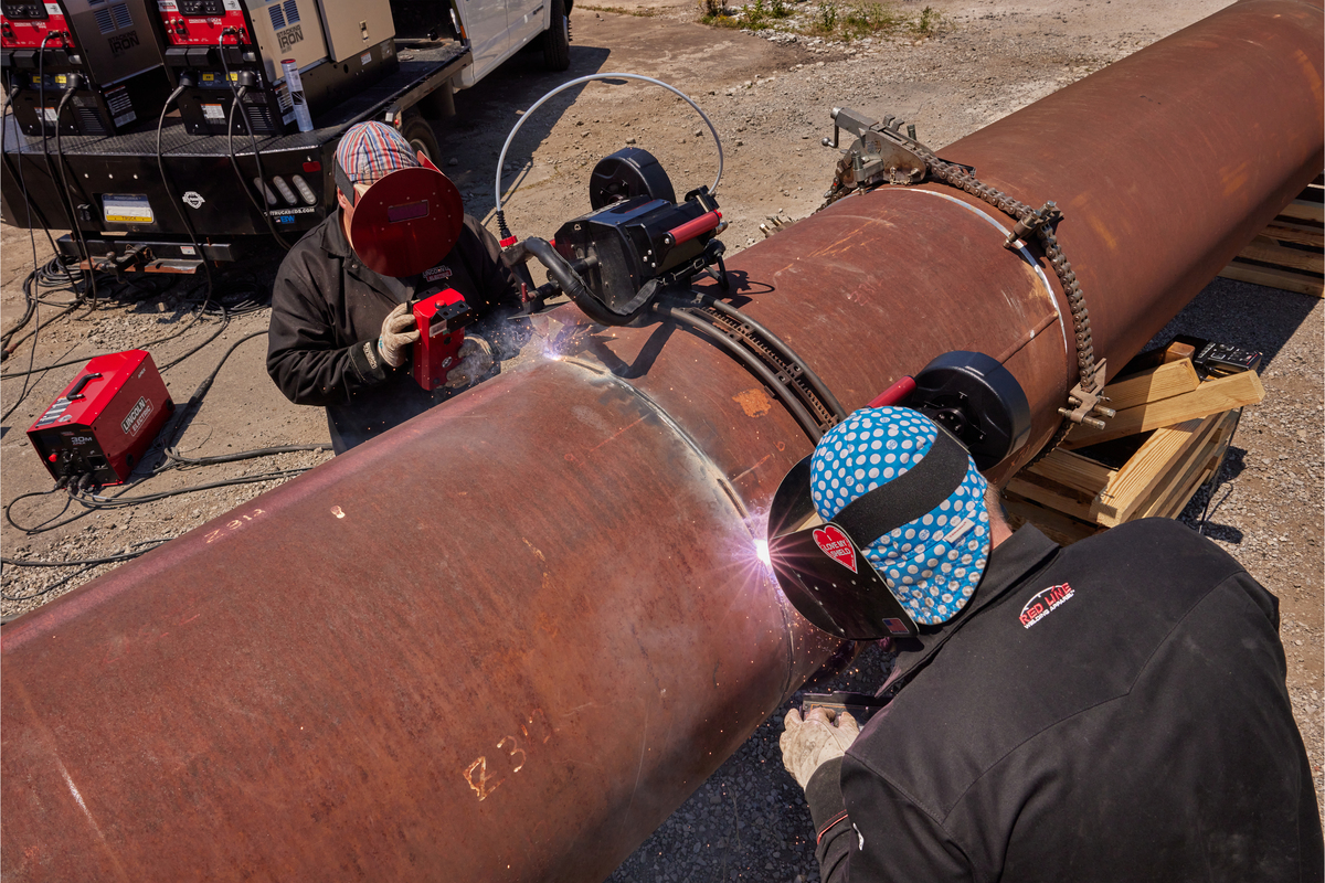 Lincoln Electric fortalece la soldadura de tubería con la Frontier™ 400X Pipe