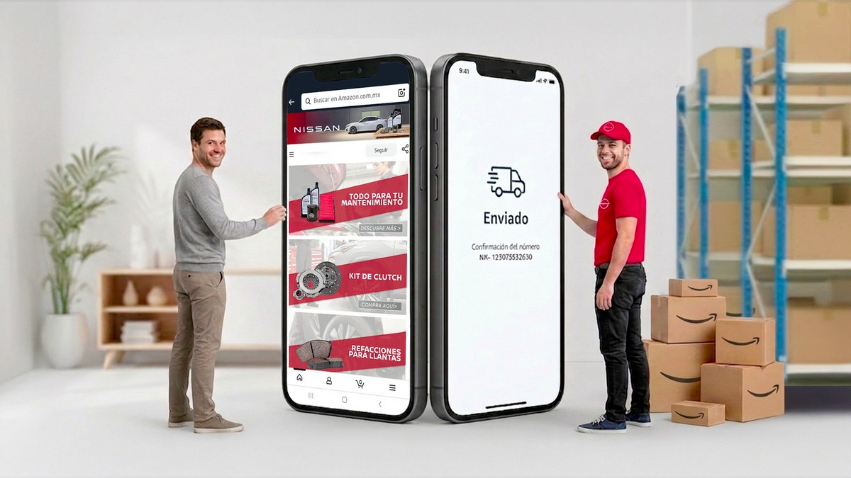 Nissan lanza tienda oficial en Amazon México con más de 1,100 autopartes hechas en México