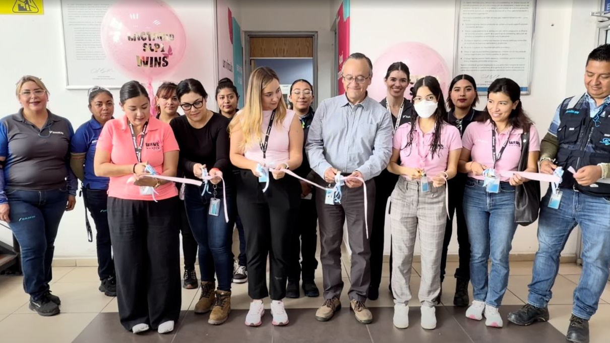 Daikin suma 12 salas de lactancia para apoyar a madres trabajadoras en México