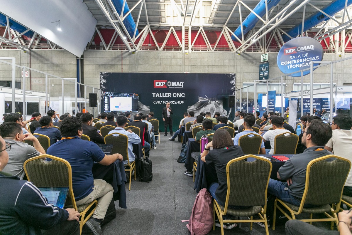 EXPOMAQ 2026 impulsa la formación de talento CNC con curso especializado en programación y operación de tornos