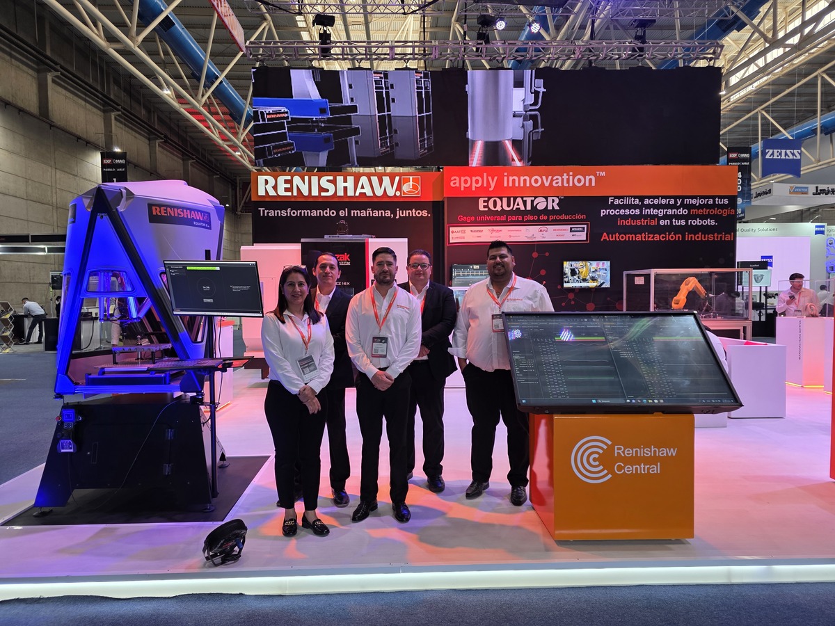 Inspección de precisión y análisis de datos: la propuesta de Renishaw en EXPOMAQ 2026