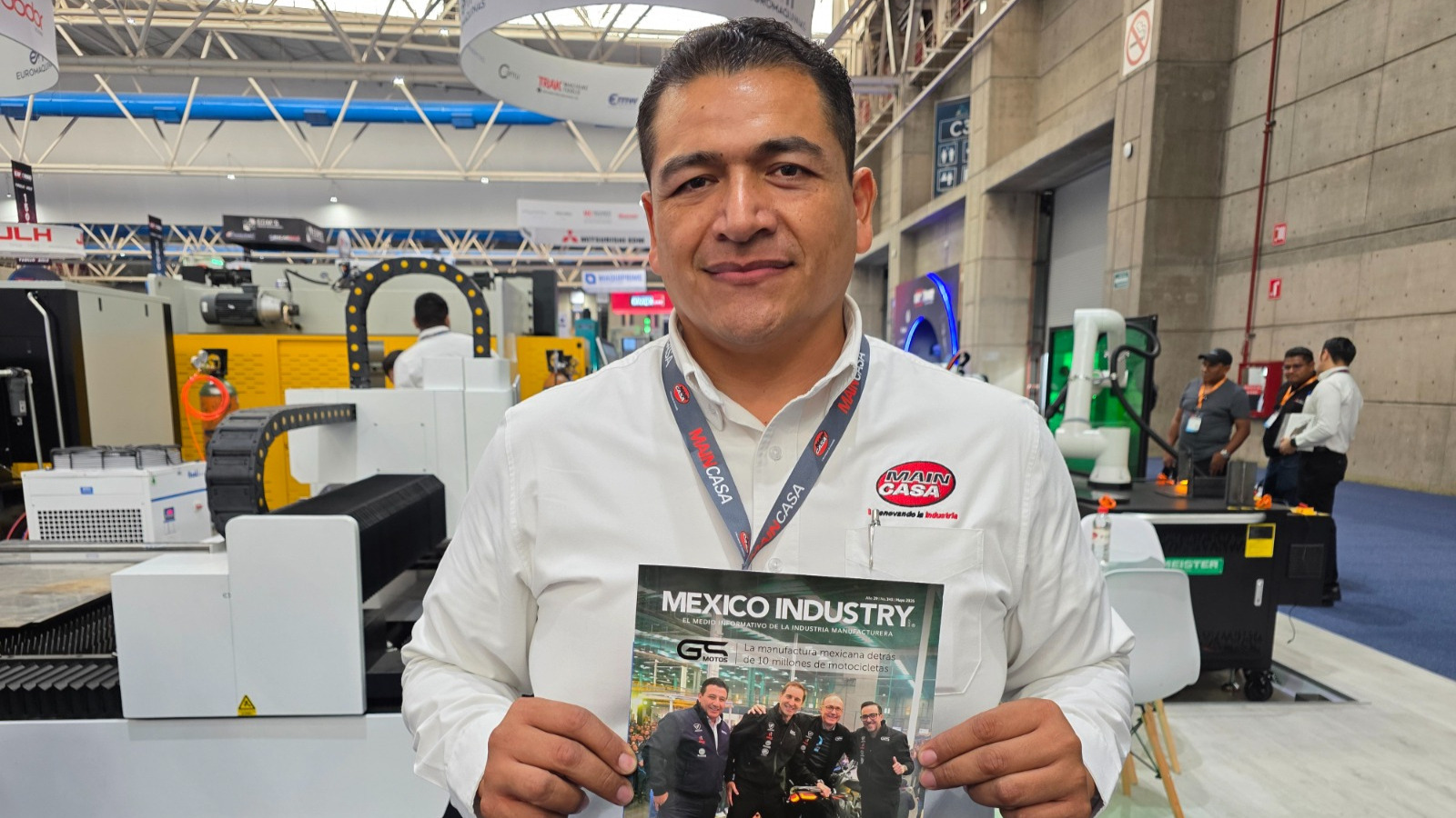 MAINCASA presenta soluciones integrales en maquinaria CNC y refuerza su liderazgo industrial en EXPOMAQ