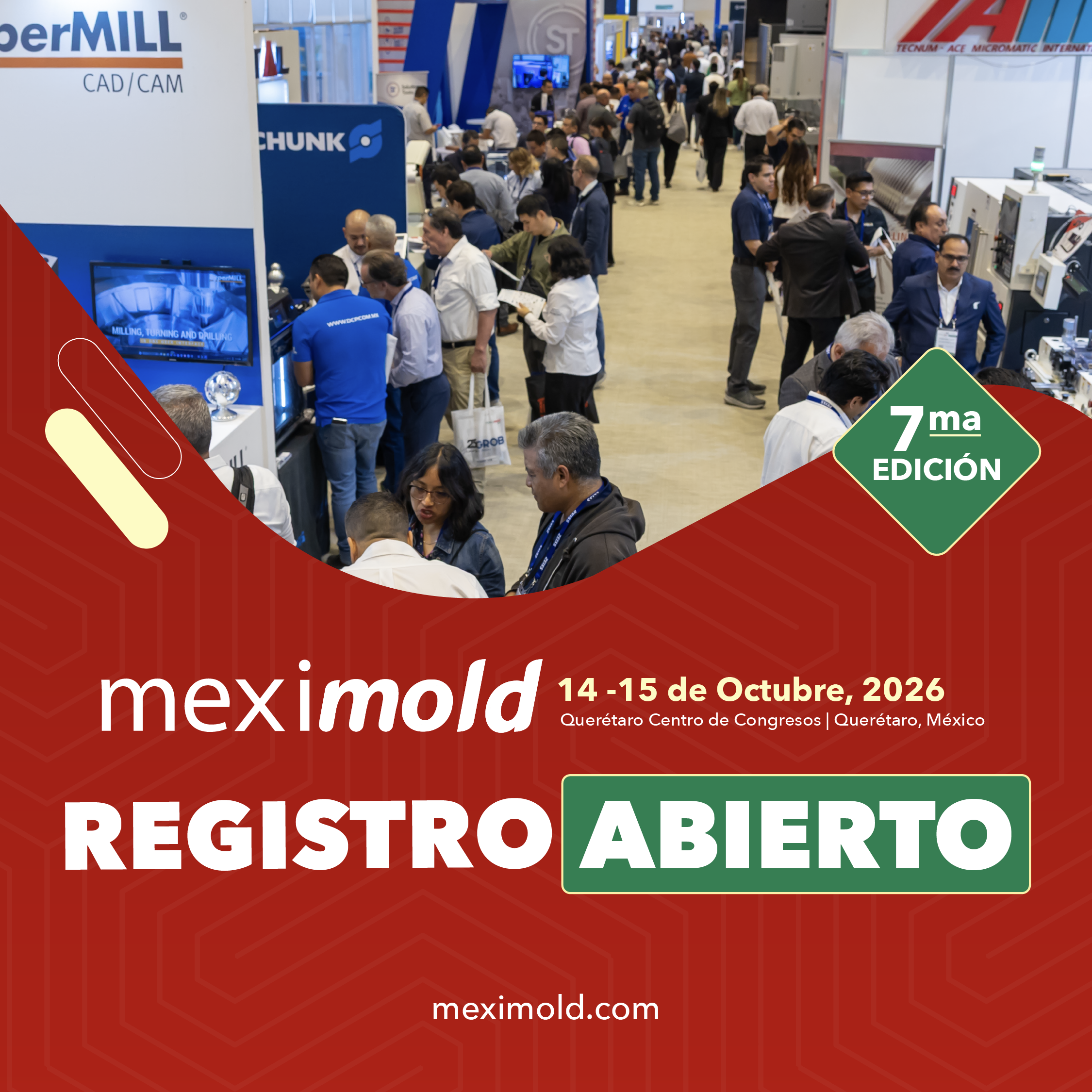 Meximold 2026: referente nacional en manufactura de moldes